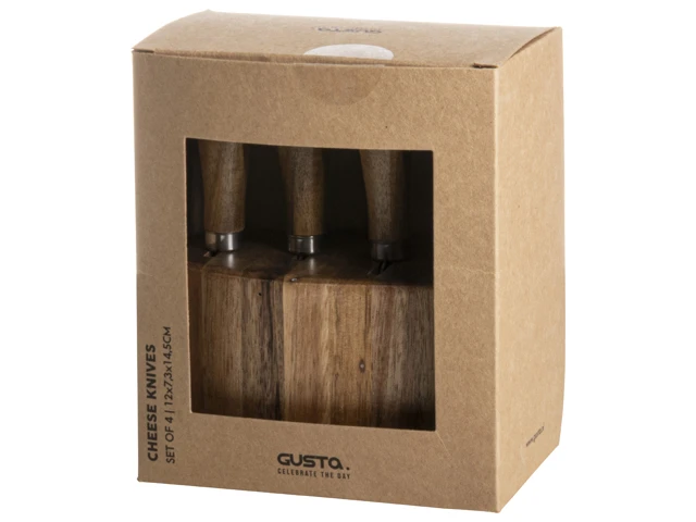 Gusta Kaasmesjes Met Houder - 4 Stuks 7 Gusta Kaasmesjes Met Houder - 4 Stuks - Afbeelding 7