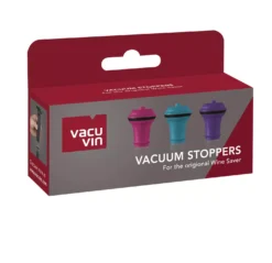 Vacu Vin Wijnstopper Vacuum Wine Stopper - Gekleurd - 3 Stuks -Goedkope Keuken Wijs Winkel 08850606 VacuumStoppers VV9