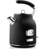 Westinghouse Waterkoker Retro Collections - 2200 W - Liquorice Black - 1.7 Liter - WKWKH148BK