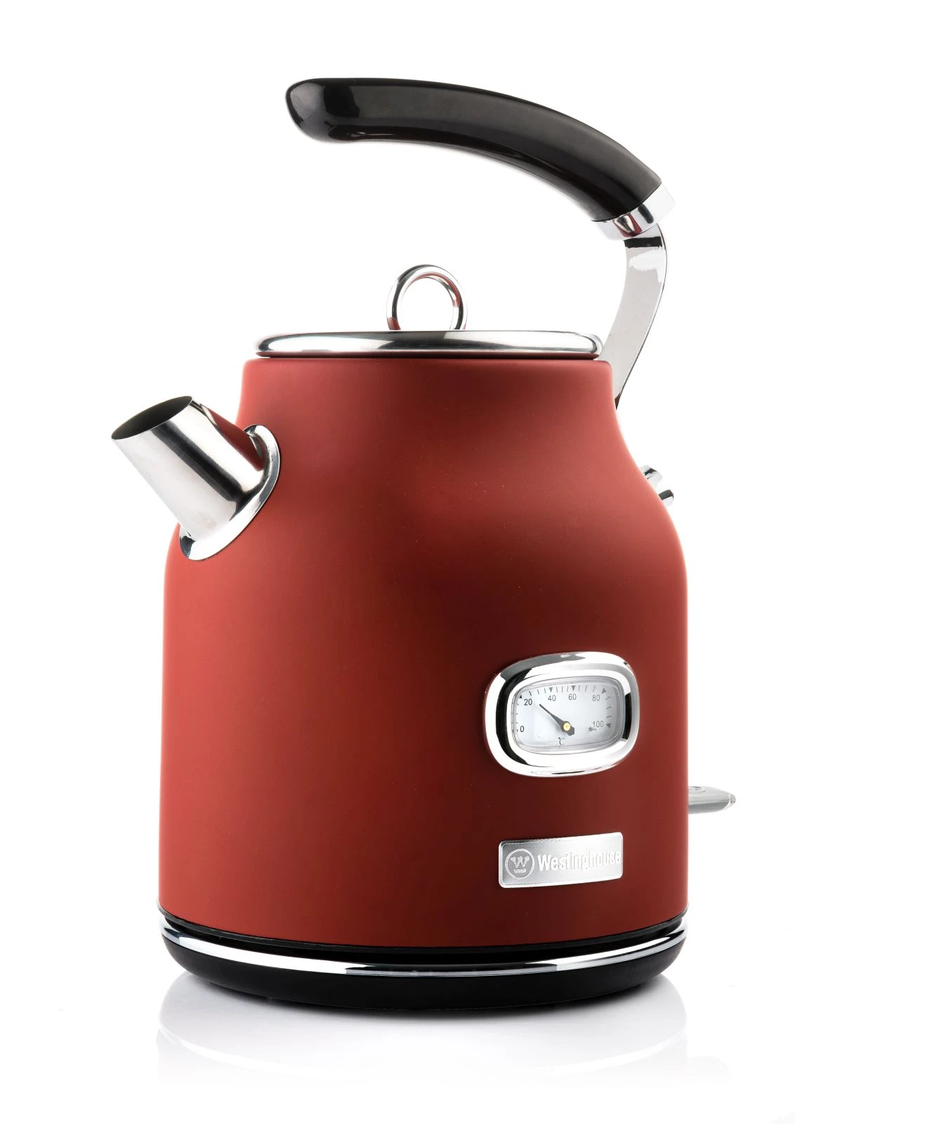 Westinghouse Waterkoker Retro Collections - 2200 W - Cranberry Red - 1.7 Liter - WKWKH148RD 1 Westinghouse Waterkoker Retro Collections - 2200 W - Cranberry Red - 1.7 Liter - WKWKH148RD