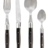 Jay Hill Bestekset Laguiole - Zwart - 24 Delig / 6 Personen