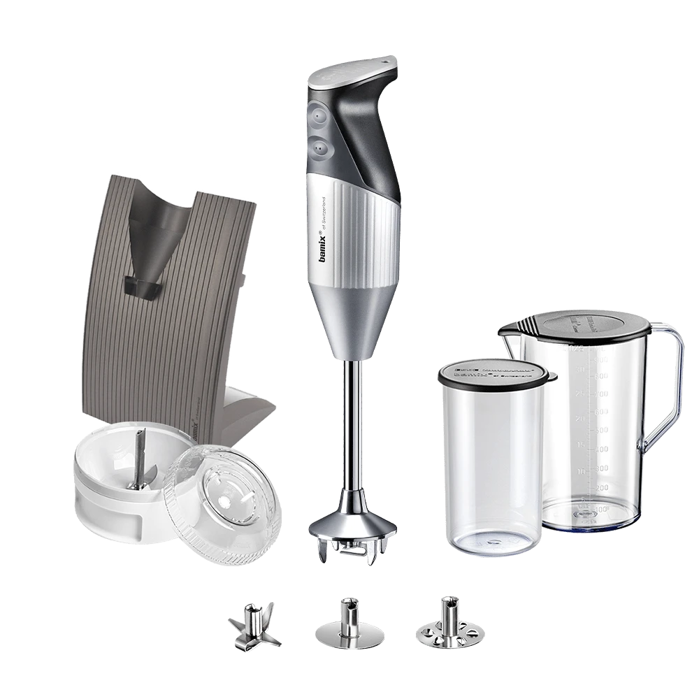 Bamix Staafmixer Set SwissLine - 200 W - Zilver 1 Bamix Staafmixer Set SwissLine - 200 W - Zilver