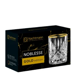 Nachtmann Whiskey Glazen Noblesse - Gold - 295 Ml - 2 Stuks -Goedkope Keuken Wijs Winkel 104025 nachtmann noblesse gold whisky 3