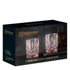 Nachtmann Whiskey Glazen Noblesse - Rosé - 295 Ml - 2 Stuks -Goedkope Keuken Wijs Winkel 104240 nachtmann noblesse rose whisky 3