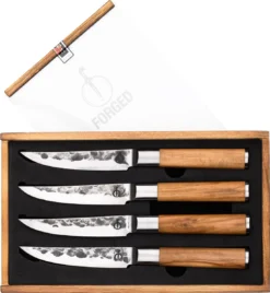 Forged Steakmessen Olive - 4 Stuks -Goedkope Keuken Wijs Winkel 1104x1200 1