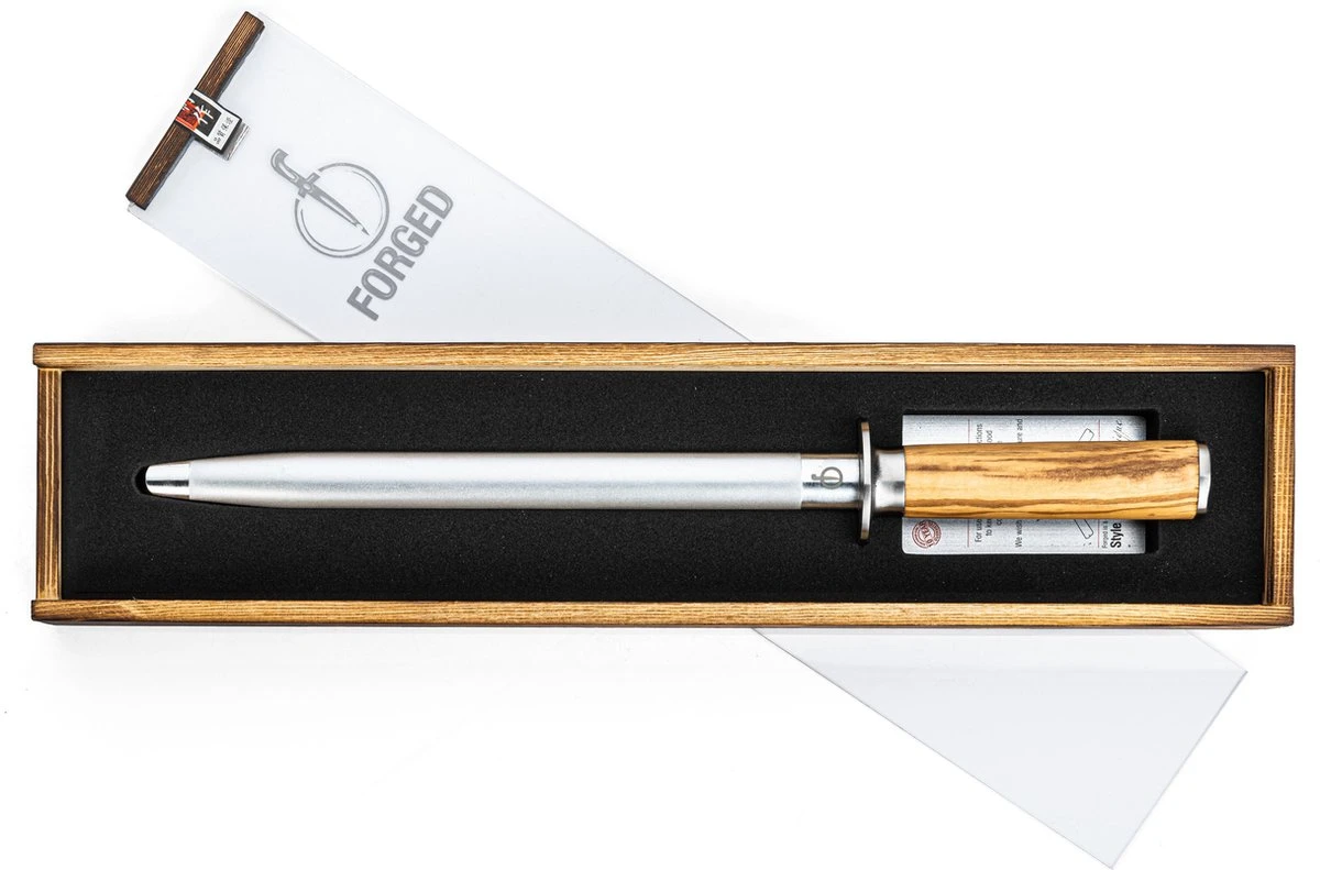 Forged Aanzetstaal Olive 26 Cm 3 Forged Aanzetstaal Olive 26 Cm - Afbeelding 3