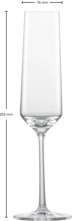 Zwiesel Glas Champagneglazen Pure - 215 Ml - 6 Stuks -Goedkope Keuken Wijs Winkel 122316 Pure Sekt Gr7 fstu 2 scaled