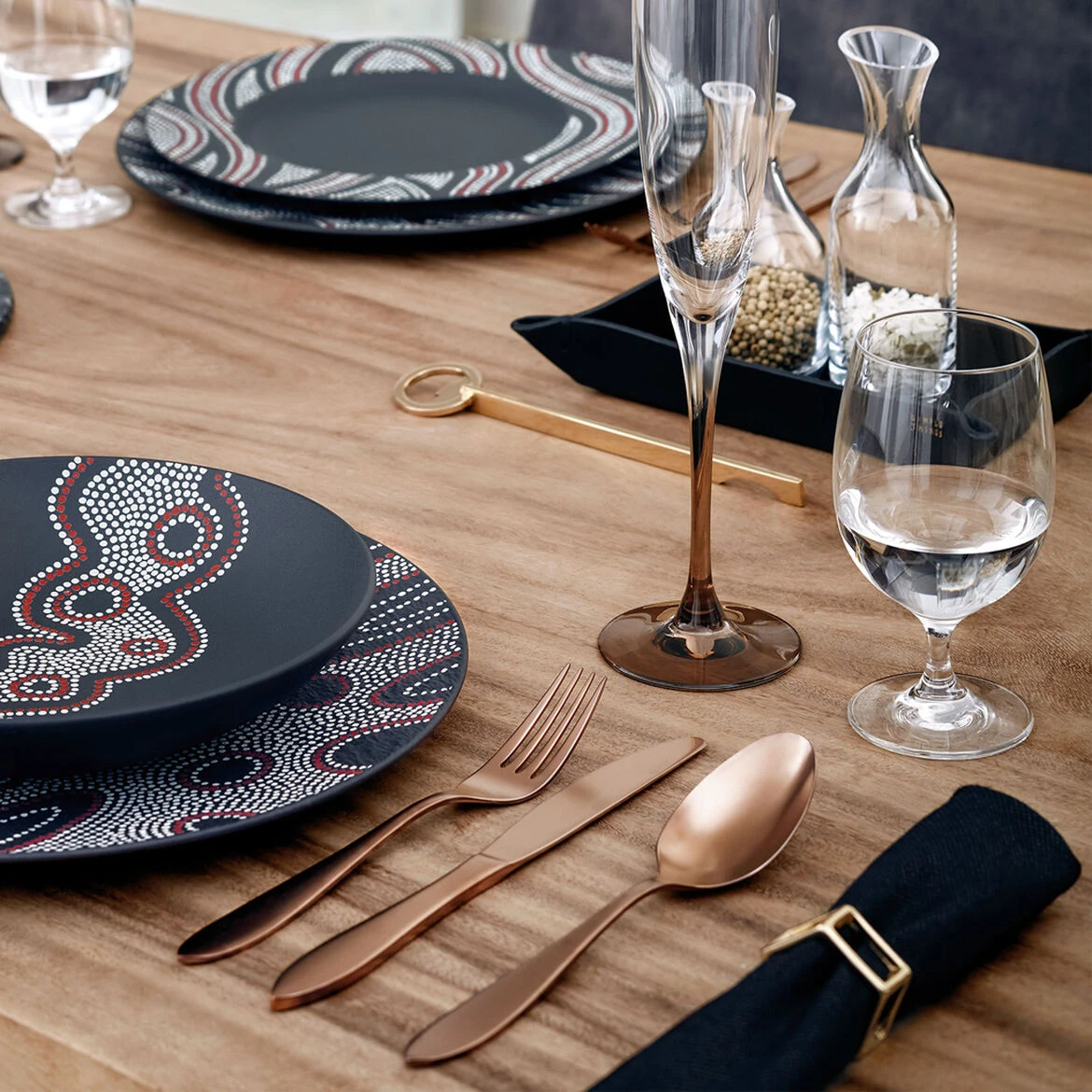 Villeroy & Boch Bestekset Manufacture - Brons - 20-delig / 4 Personen 2 Villeroy & Boch Bestekset Manufacture - Brons - 20-delig / 4 Personen - Afbeelding 2