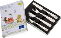 Villeroy & Boch Kinderbestek Hungry As A Bear - 4 Delig