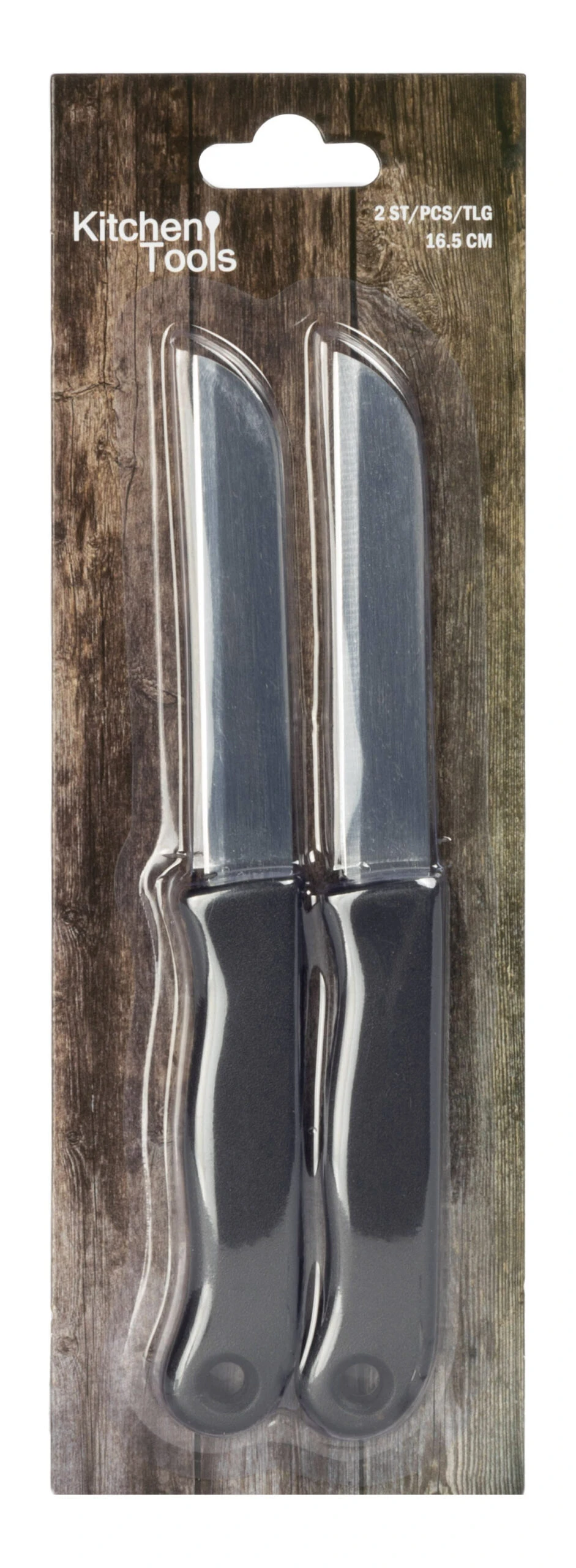 Kitchen Tools Schilmesjes - Zwart - 2 Stuks 1 Kitchen Tools Schilmesjes - Zwart - 2 Stuks