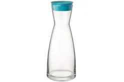 Bormioli Rocco Karaf Ypsilon Met Blauwe Dop - 1 Liter