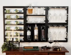 Blackwell Wijnrek - Voor 6 Flessen - Zwart -Goedkope Keuken Wijs Winkel 19 COOK2038 Edit 2