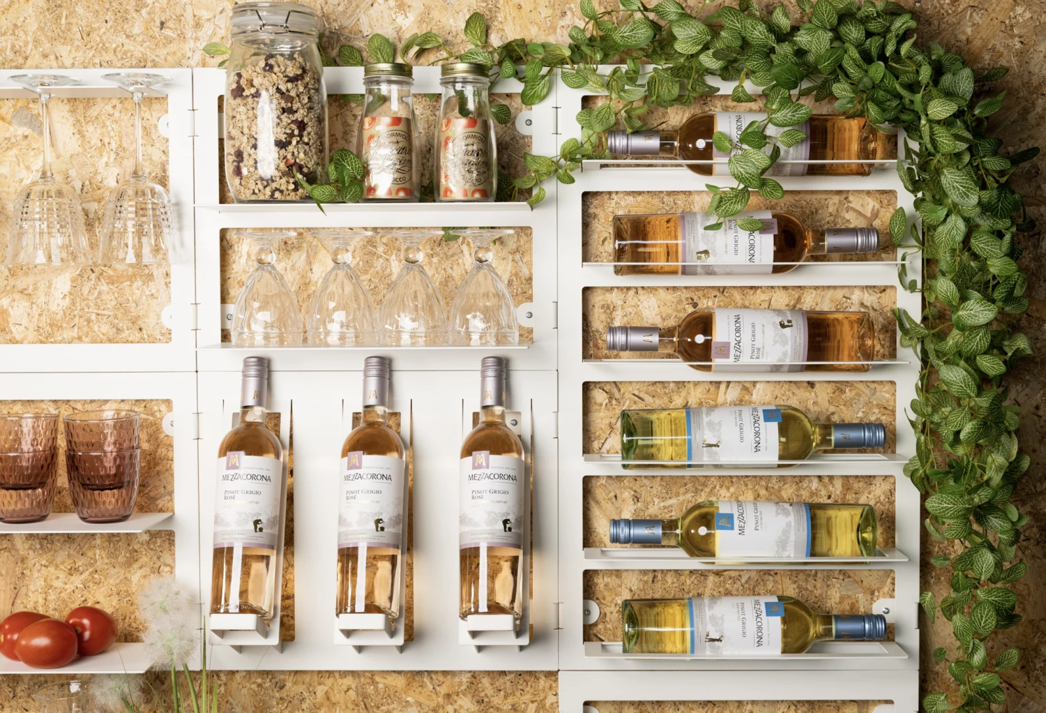 Blackwell Wijnrek - Voor 6 Flessen - Wit 3 Blackwell Wijnrek - Voor 6 Flessen - Wit - Afbeelding 3