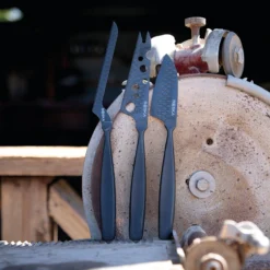 Boska Kaasmessenset Monaco+ Zwart - Met Lederen Hoes -Goedkope Keuken Wijs Winkel 307089 BOSKACheeseKnifeSetMonaco Black 10 2400x