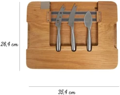 Boska Kaasset Friends Party 34 X 24 Cm -Goedkope Keuken Wijs Winkel 320083 BOSKAPartyCheeseSet 4