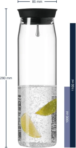 Leonardo Karaf - Met Fruitspies - 1.1 Liter 7 Leonardo Karaf - Met Fruitspies - 1.1 Liter -Goedkope Keuken Wijs Winkel 4002541508485 01