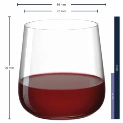 Leonardo Waterglazen Brunelli - 400 Ml - 6 Stuks -Goedkope Keuken Wijs Winkel 4002541664167 01