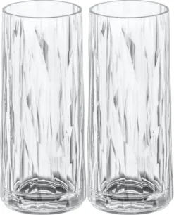 Koziol Longdrinkglazen / Cocktailglazen - Onbreekbaar Superglas - 250 Ml - 2 Stuks