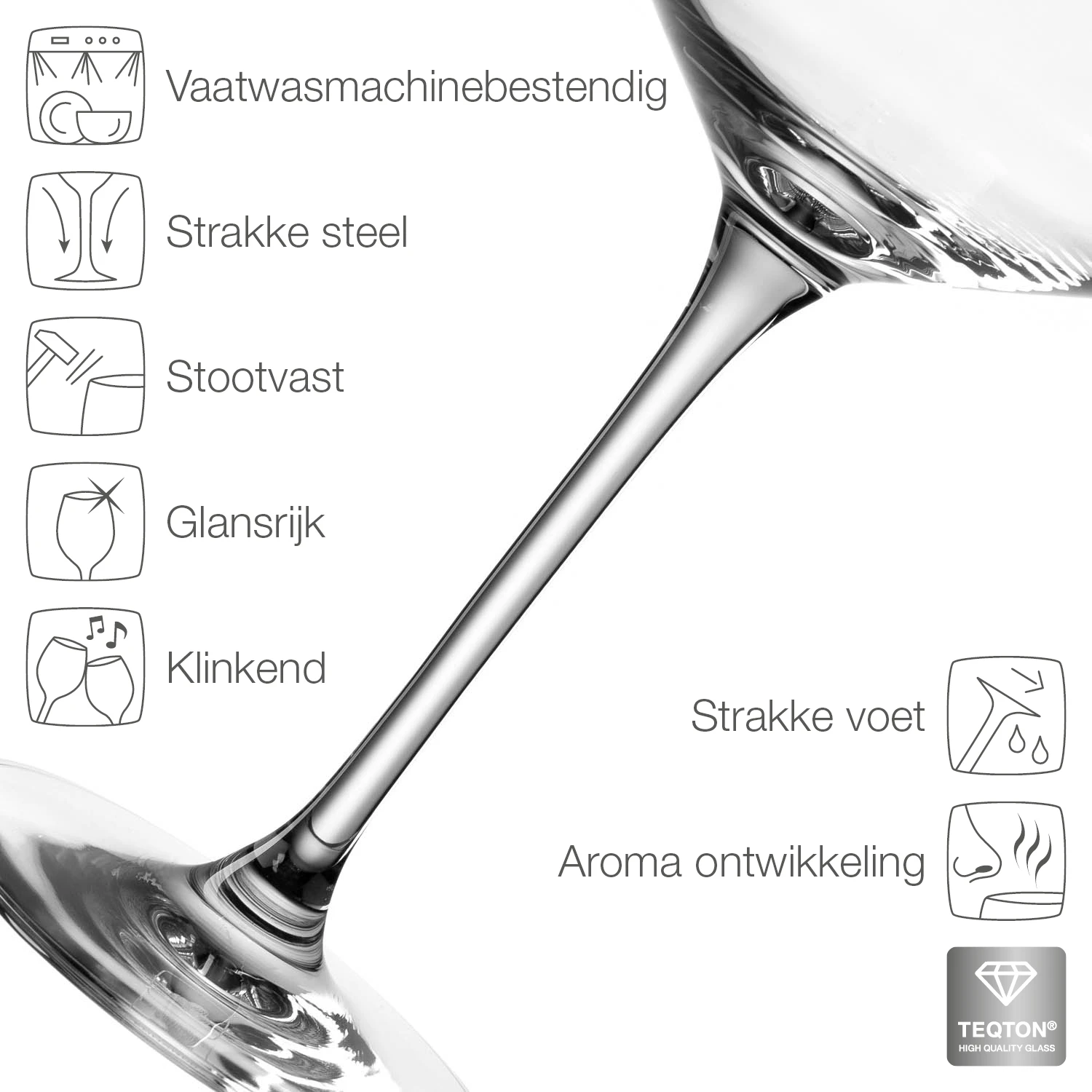 Leonardo Witte Wijnglazen Puccini - 560 Ml - 6 Stuks 5 Leonardo Witte Wijnglazen Puccini - 560 Ml - 6 Stuks - Afbeelding 5