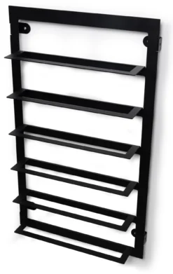 Blackwell Wijnrek - Voor 6 Flessen - Zwart -Goedkope Keuken Wijs Winkel 44 COOK1947