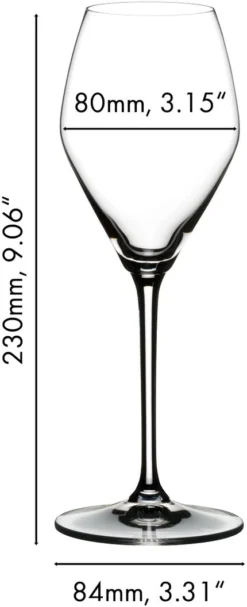 Riedel Rose Champagne Glazen Extreme - 2 Stuks -Goedkope Keuken Wijs Winkel 444100055 dimension itC8fgt9