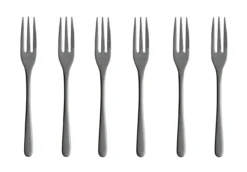 Sambonet Gebaksvorkjes Taste Zwart 6 Stuks