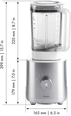 Zwilling Blender Enfinigy - 1.4 Liter - 1200 W - Zilver/Wit 14 Zwilling Blender Enfinigy - 1.4 Liter - 1200 W - Zilver/Wit -Goedkope Keuken Wijs Winkel 53002 000 0 10