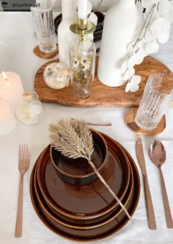 Sareva Bestekset - 24-delig / 6 Personen - Koper -Goedkope Keuken Wijs Winkel 5 10