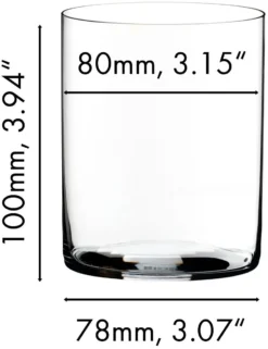 Riedel Whiskey Glazen Veloce - 2 Stuks -Goedkope Keuken Wijs Winkel 633000002 dimensions 25kDvXMm