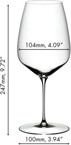 Riedel Rode Wijnglazen Veloce - Cabernet / Merlot - 6 Stuks -Goedkope Keuken Wijs Winkel 633000098 dimensions 3Zk3tOiP 1