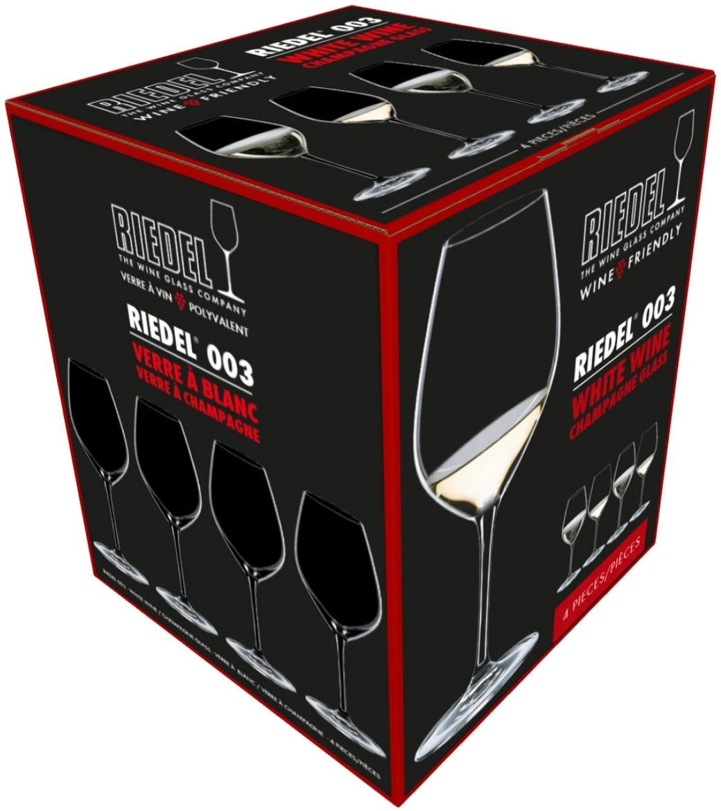 Riedel Champagne Glazen / Witte Wijnglazen Wine Friendly - 4 Stuks 4 Riedel Champagne Glazen / Witte Wijnglazen Wine Friendly - 4 Stuks - Afbeelding 4