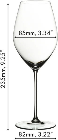 Riedel Champagne Glazen Veritas - 2 Stuks -Goedkope Keuken Wijs Winkel 644900028 dimensions UqwuqPdP