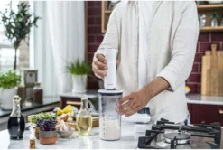 Zwilling Staafmixer Enfinigy - 800 W - 9 Snelheden - Zilver/Wit -Goedkope Keuken Wijs Winkel 750060053