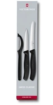 Victorinox Messenset Swiss Classic - Zwart - 3-delig 5 Victorinox Messenset Swiss Classic - Zwart - 3-delig - Afbeelding 5