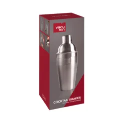 Vacu Vin Cocktailshaker - Zilver - 550 Ml -Goedkope Keuken Wijs Winkel 78423606 Cocktail Shaker Stainless Steel Pack