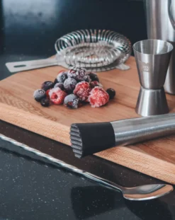 Vacu Vin Cocktail Zeef - Zilver - ø 9.5 Cm -Goedkope Keuken Wijs Winkel 78623606 Bar Spoon Lifestyle V1 scaled 3