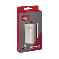 Vacu Vin Heupfles - Met Trechter - RVS - Zilver - 240 Ml 7 Vacu Vin Heupfles - Met Trechter - RVS - Zilver - 240 Ml -Goedkope Keuken Wijs Winkel 78633606 Hip Flask Stainless Steel 1