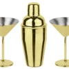 Paderno Cocktailset Paderno Martini - Goud - 3 Delige Set