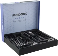 Sambonet Bestekset Bloom - RVS - Monoblock - 24 Delig / 6 Personen -Goedkope Keuken Wijs Winkel 8014808487606 6