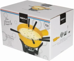 Boska Fondueset Cheesy - 6 Personen - Geel/zwart - 1.3 Liter 9 Boska Fondueset Cheesy - 6 Personen - Geel/zwart - 1.3 Liter -Goedkope Keuken Wijs Winkel 853512 fondue cheesy 1 scaled