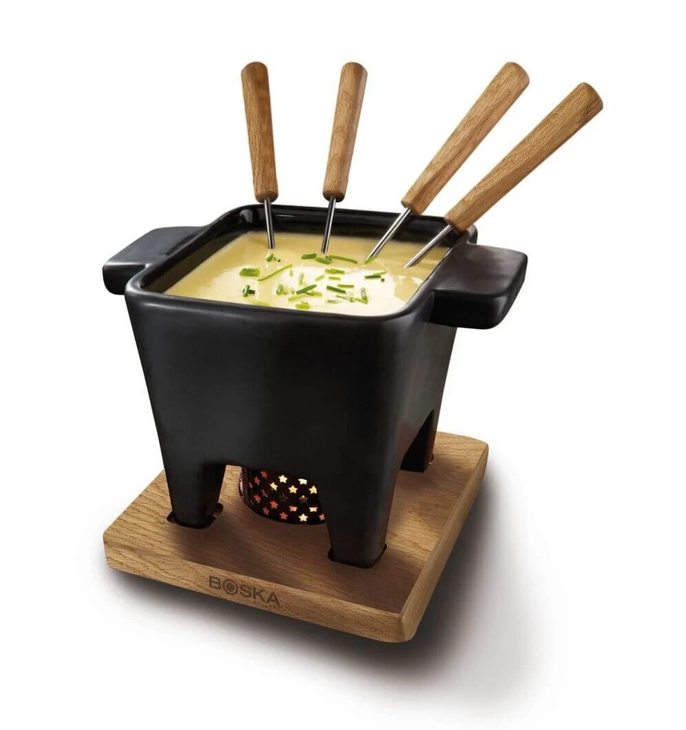 Boska Fondueset - 4 Personen - Zwart 1 Boska Fondueset - 4 Personen - Zwart