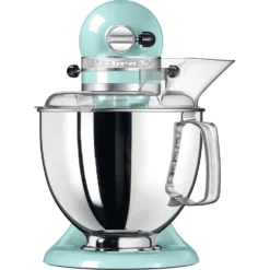 KitchenAid Keukenmachine Artisan - Kantelbare Kop - Ijsblauw - 4.8 Liter - 5KSM175PSEIC -Goedkope Keuken Wijs Winkel 8597015011505B15D 1