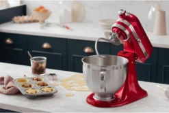 KitchenAid Keukenmachine Artisan - Kantelbare Kop - Appelrood - 4.8 Liter - 5KSM175PSEAC -Goedkope Keuken Wijs Winkel 8597015012305B15D 2 1