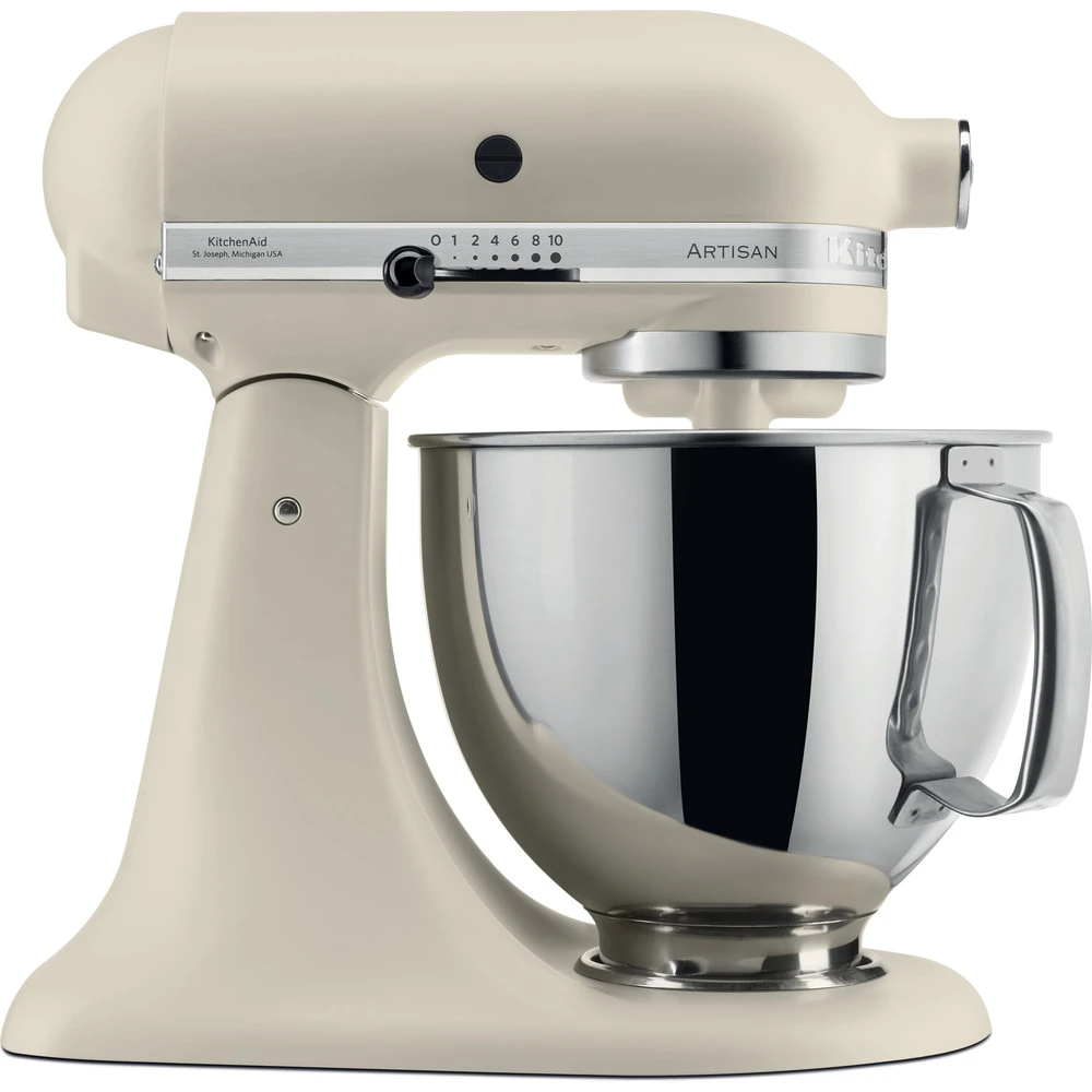 KitchenAid Keukenmachine Artisan - Kantelbare Kop - Fresh Linen - 4.8 Liter - 5KSM175PSEFL 1 KitchenAid Keukenmachine Artisan - Kantelbare Kop - Fresh Linen - 4.8 Liter - 5KSM175PSEFL