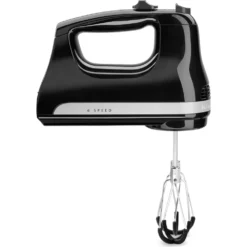 KitchenAid Handmixer - 6 Standen - Onyx Zwart - 5KHM6118EOB