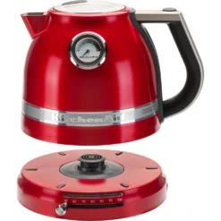 KitchenAid Waterkoker Artisan - Temperatuurregeling - Appelrood - 1.5 Liter - 5KEK1522ECA -Goedkope Keuken Wijs Winkel 8597800012305B15D