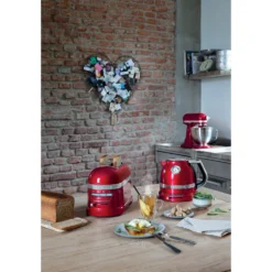 KitchenAid Waterkoker Artisan - Temperatuurregeling - Appelrood - 1.5 Liter - 5KEK1522ECA -Goedkope Keuken Wijs Winkel 8597800012305B15D 1