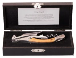 Jay Hill Kurkentrekker / Kelnersmes Laguiole - Olijfhout -Goedkope Keuken Wijs Winkel 8720364453381 4