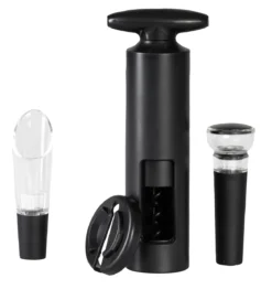 Sareva Wijnopener Set (met Wijnstopper. Foliesnijder & Schenktuit) 12 Sareva Wijnopener Set (met Wijnstopper. Foliesnijder & Schenktuit) -Goedkope Keuken Wijs Winkel 8720364454531 1