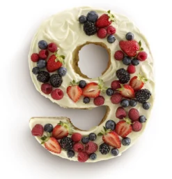 Sareva Cijfer Bakvorm - Siliconen - 6 - 9 - Herbruikbaar -Goedkope Keuken Wijs Winkel 8720812849810 9 1